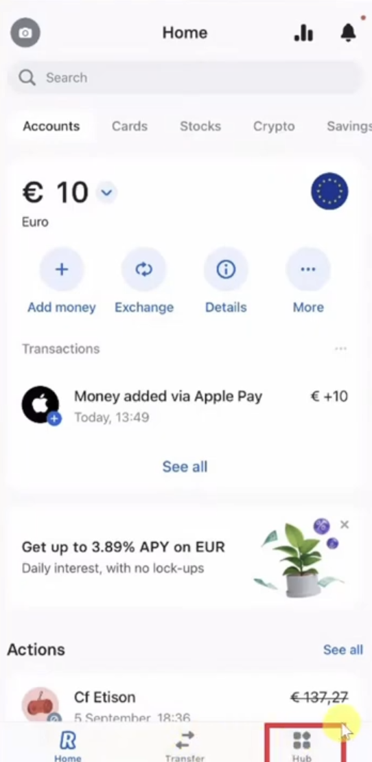 Revolut Step 10